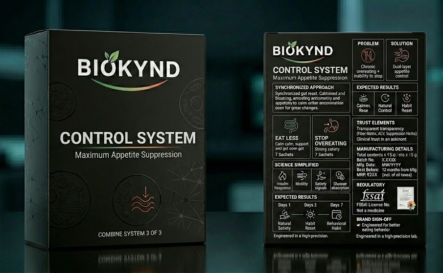 CONTROL SYSTEM – Maximum Appetite Suppression