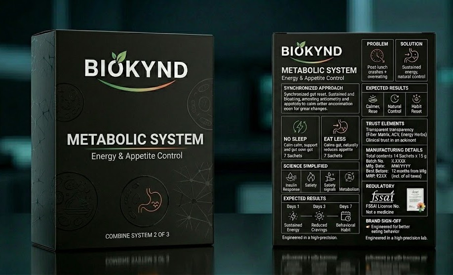 METABOLIC SYSTEM – Energy & Appetite Control